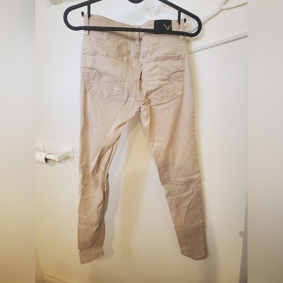 American Eagle tan jeggings - Picture 4 of 4